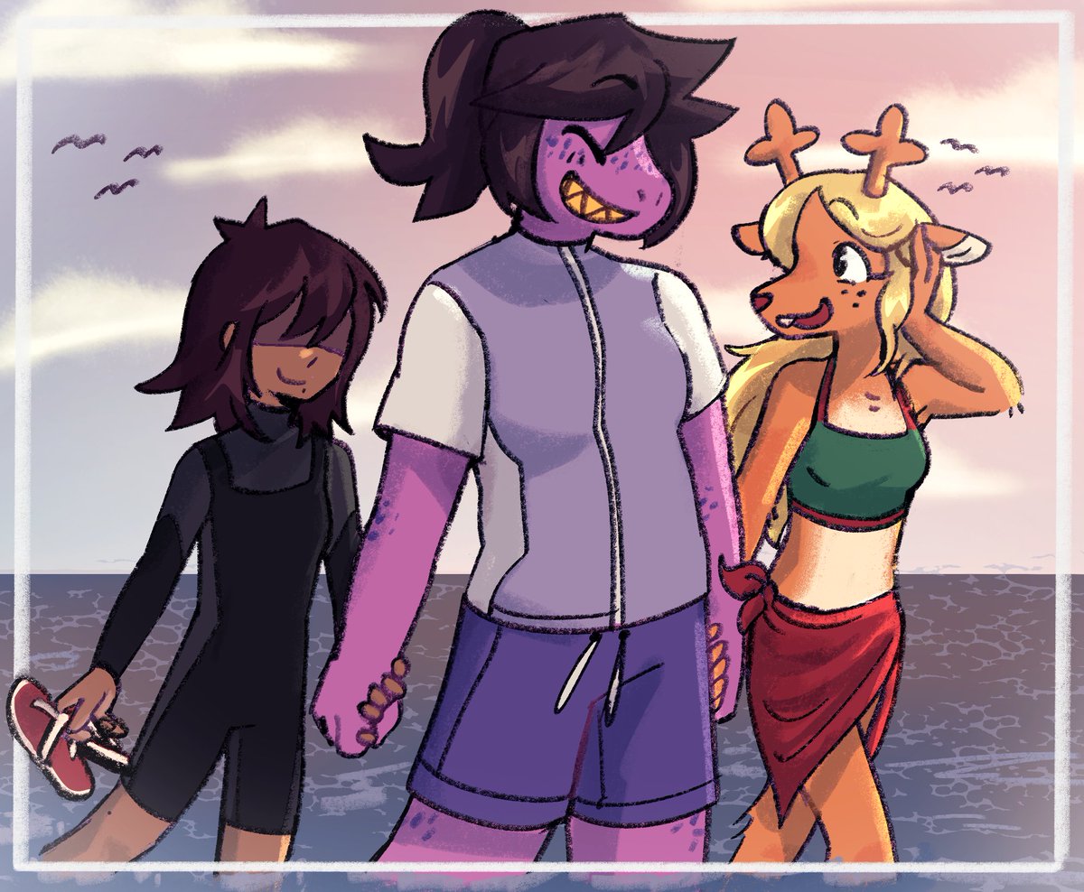 lenix_tt's tweet photo. scribble before deltasummer ends 

#deltarune https://t.co/3aEfjLmCul