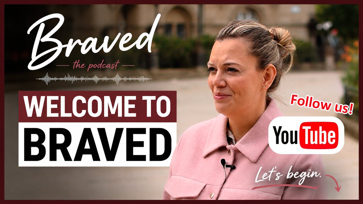 bravedpodcast's tweet photo. Welcome to the BRAVED YouTube Channel: https://t.co/Nl4UtZScZb

#bravedpodcast https://t.co/FScUNHJvM7