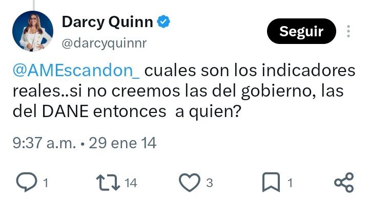 RamosMostacilla's tweet photo. @hanwenzhang1982 Le creo a @darcyquinnr  del 2014, la del 2025, perdió la fé en el gobierno...!!!🫡 https://t.co/VO5Ch0Ft53