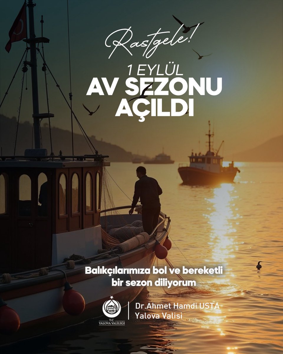 ahusta07's tweet photo. “Vira Bismillah” diyerek yeni av sezonuna açılan tüm balıkçılarımıza hayırlı, kazasız ve bereketli bir sezon diliyorum. 🎣 https://t.co/IHcq9pVDQG