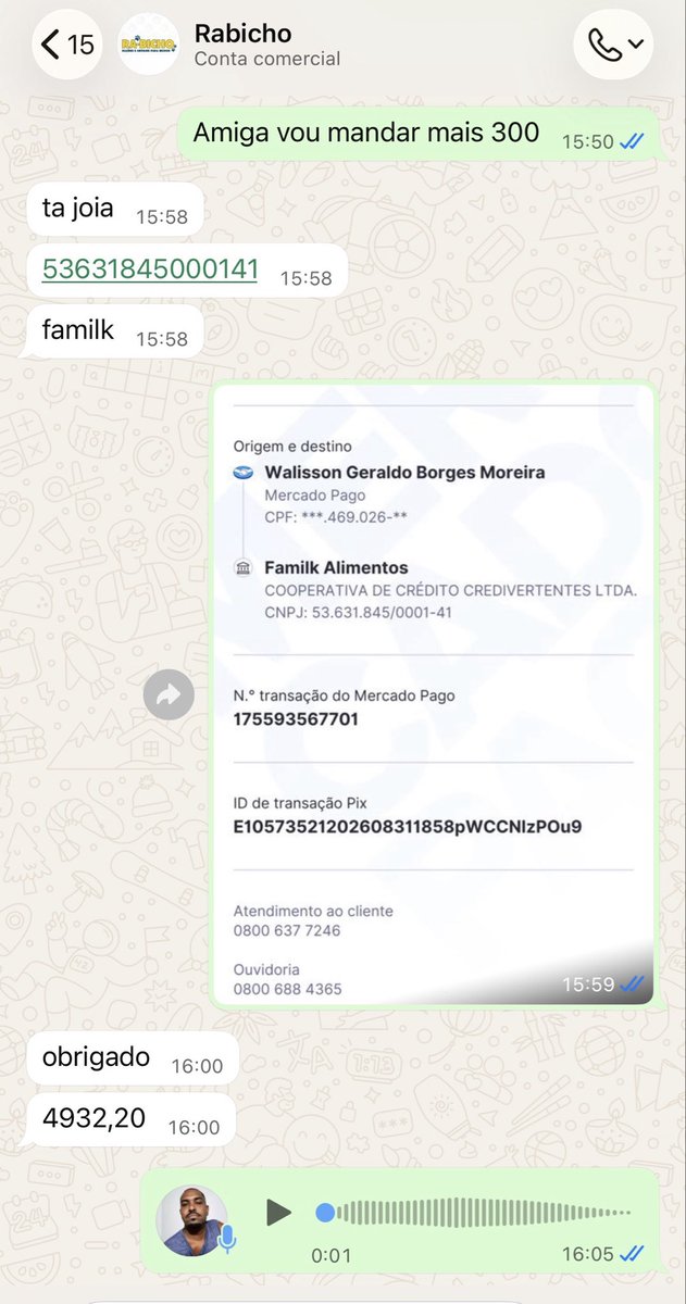 Wborgesprotecao's tweet photo. Último dia do mês, ainda estamos devendo a casa de ração R$4.932 ou seja, se 492 pessoas doar R$10 fechamos a meta 
Nos ajudem até amanhã 
Pix cpf 077.469.026-77 Walisson https://t.co/TraB1lzNqw