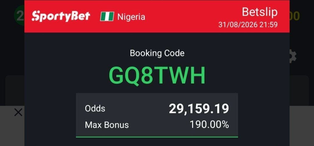 tips_yankee's tweet photo. TRENCHES EXIT TICKET 
CODE- GQ8TWH

500+ ODDS edit below 👇 
WhatsApp Channel
https://t.co/8sK37hcZb5 https://t.co/vkFf9BD8rE