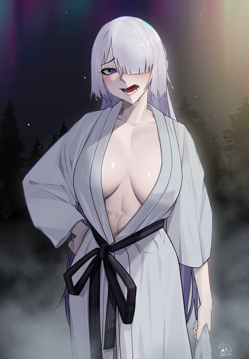 Darkpulsegg's tweet photo. Voymastina onsen experience
#Girlsfrontline
#GirlsFrontline2Exilium https://t.co/Zjmbqin8KI