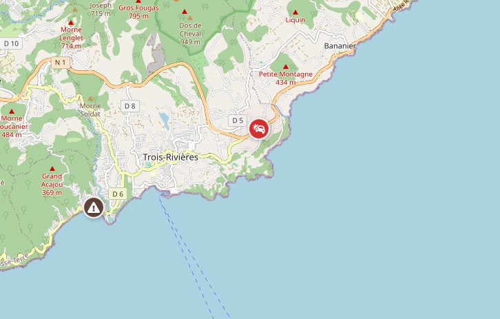 AcciWaze's tweet photo. 🕒 31/08/2026 16:50 - #accident

⚠️ Accident dans la montée de Sapotilles à Trois-Rivières.
Suivre l'évolution de l'incident sur les routes de #Guadeloupe.
🔗 https://t.co/y54hfsFNsv
#sécuritéroutière https://t.co/nhUKXdGQSC