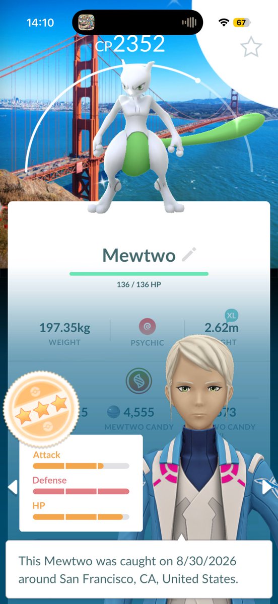 StevenReca's tweet photo. Top 2 catches from this weekend at Pokemon Worlds https://t.co/bL56rub7VF