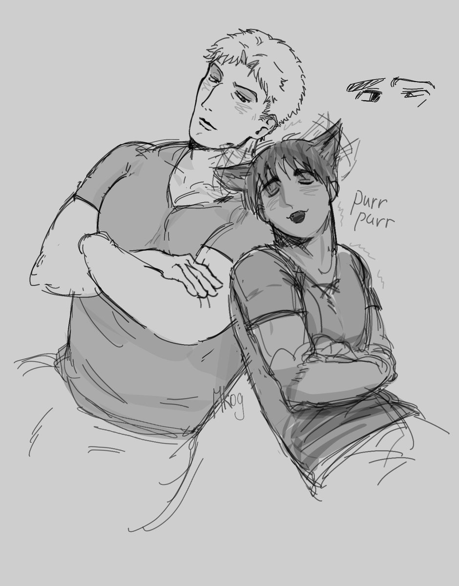 MK0G_'s tweet photo. more neko Eren!! #aot #ererei https://t.co/Qt8sfhgoQG