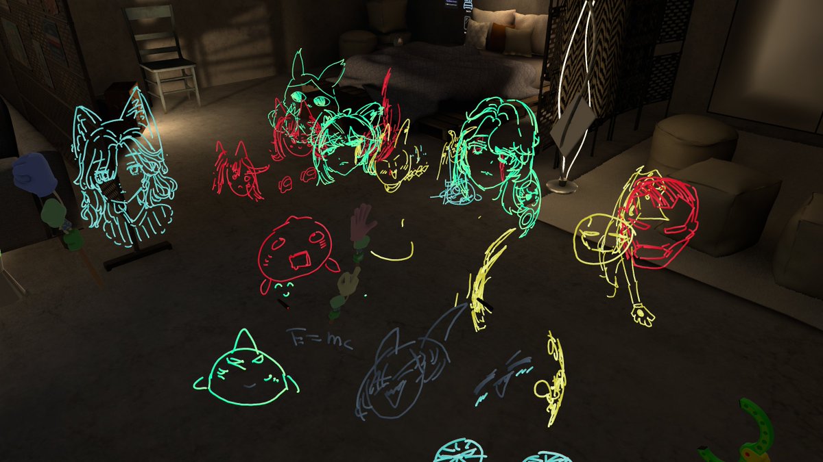 GeN_grg's tweet photo. 作業してたら落描きでいっぱいになってた
みんなに俺のSIUSIUめっちゃ描いてもらった全部可愛い😊 https://t.co/U6gH6xXpGX