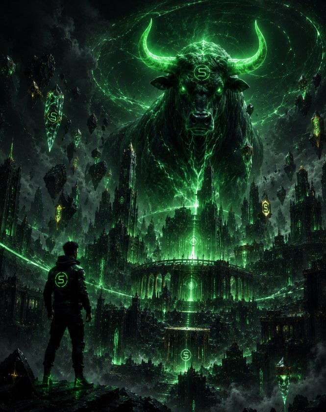 Signaldrip's tweet photo. solana:9cRCn9rGT8V2imeM2BaKs13yhMEais3ruM3rPvTGpump is starting to feel less like a trade and more like a world being built around the bull.

the price can cool.
attention can rotate.
the timeline can forget.

but if the ecosystem keeps compounding underneath all of that, the next wave doesn’t start from zero.

it starts from a much higher floor.

the bull was never gone. it was getting bigger. 🐂🀄️