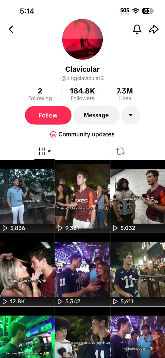 Giveme1wee's tweet photo. He is in control of her TikTok. They’re still together. https://t.co/NcMGon9Rff
