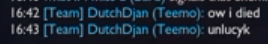 lweissbe2's tweet photo. @drewlevin pls ban this guy. Intentionally died and then just ran down random lanes, did nothing and recalled again for the rest of the game. How is this not detected? https://t.co/8FpjZzt5Ns