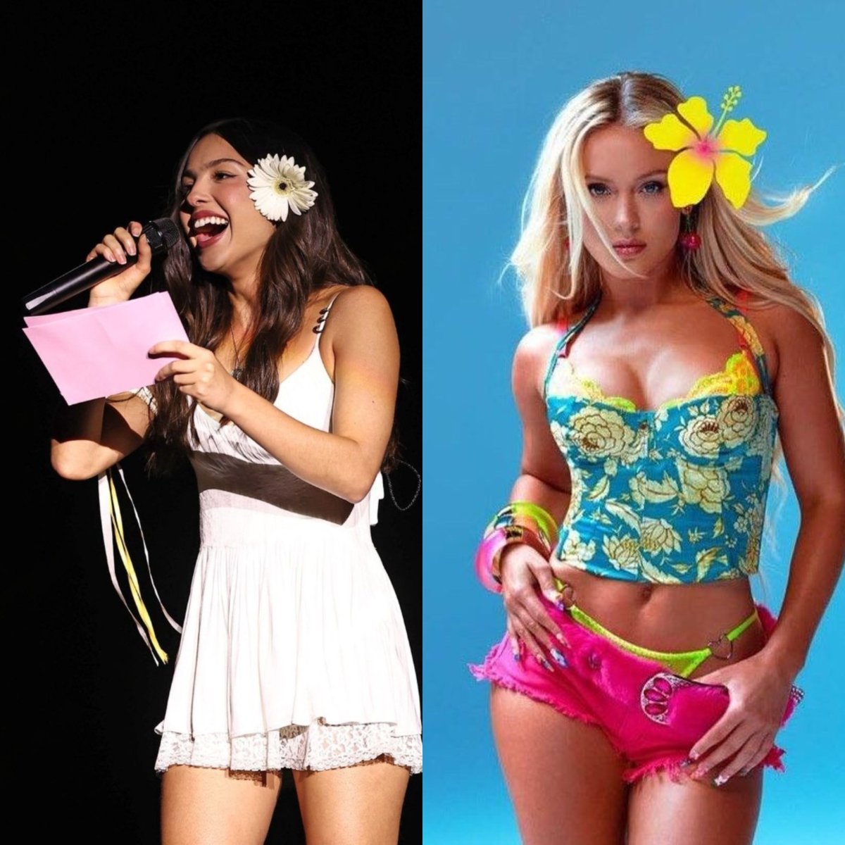 sstatsoir's tweet photo. Zara Larsson praises Olivia Rodrigo for her Daisy Chain Fields festival:

"So in awe of this young woman. What an amazing person! [...] Inspiring! Fantastic! A brilliant talent with a beautiful heart! Olivia, the world LOVES you ❤️" https://t.co/AynI1Yh81D