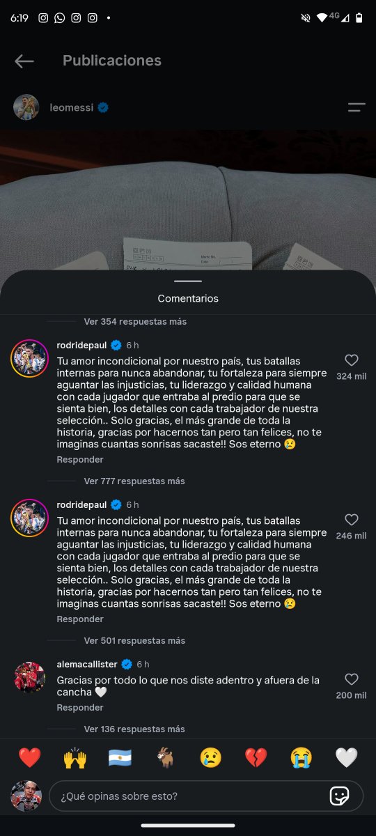 ttina_9's tweet photo. Messi es tan icónico que rompió y bugueo todo Instagram https://t.co/IxIunOMLG4