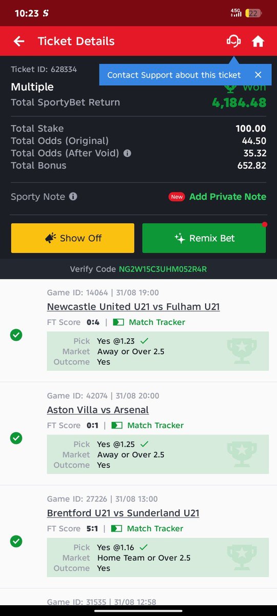ROIKHALFIA's tweet photo. @Ruby0361 @bayobets @Ruby0361  thank you boss 💥⚡⚡ https://t.co/EFLHnEpAeb