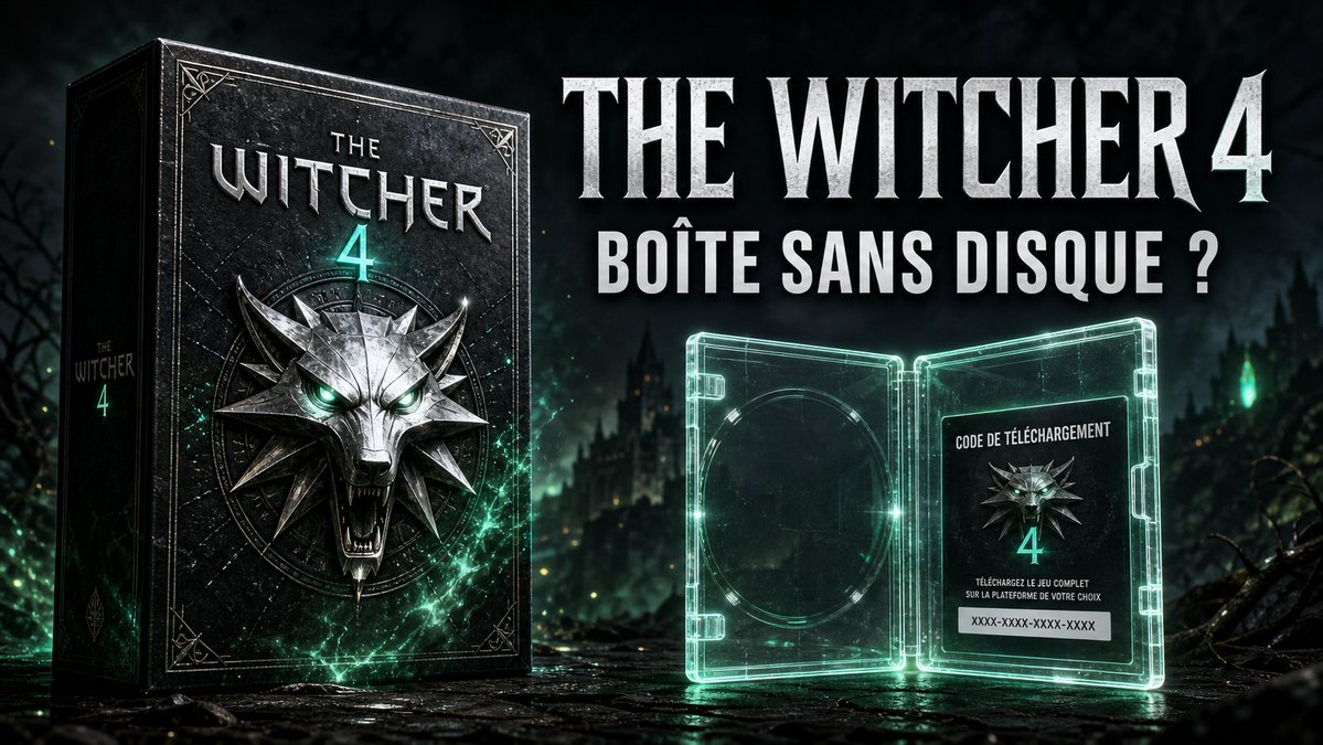 TestmoiJeuxVid's tweet photo. Et un #codedetéléchargement - pas nécessairement un #Bluray jouable...
https://t.co/iRYFM0bVvl
#TheWitcher4 #Witcher4 #CDProjektRed #CDPR #PhysicalEdition #CollectorEdition #GamingPhysical #NoDisc #CodeInBox #DigitalOnly #PlayStation #PS5 #Sony2028 #DiscProductionEnd https://t.co/mf9ypZ8cRO
