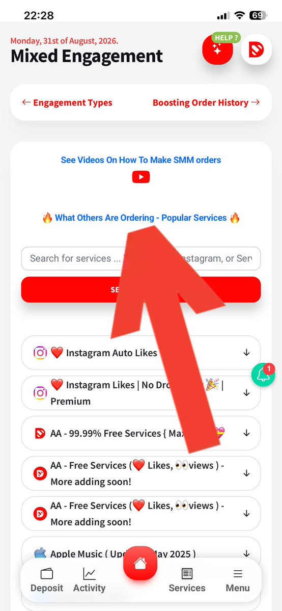 DDBoostSMM's tweet photo. Order Only Working Services 🔥🚀

We’ve added a new Live SMM Orders Page.
Here, you can see what services other users are ordering and their success rates.

This helps you make smarter decisions before placing any order.
Only services that are working and already tested by our team or other users are shown.

👉 Check it out before your next order.
Tested, Approved & Trusted ✅️

Visit https://t.co/kIpXmPtaHU, sign in, visit the What Orders Are Ordering Page.

#ddboost #smm