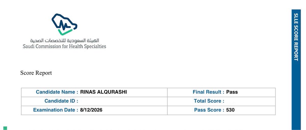 RinasSalem's tweet photo. Finally, a Registered Laboratory Specialist 
🤍🫡 الحمدلله على تمام هذه الخطوة، اجتزت اختبار الهيئة، وأسأل الله أن يبارك لي في القادم ويكتب لي فيه الخير والتوفيق.
#SLLE https://t.co/yMsVGIatcE