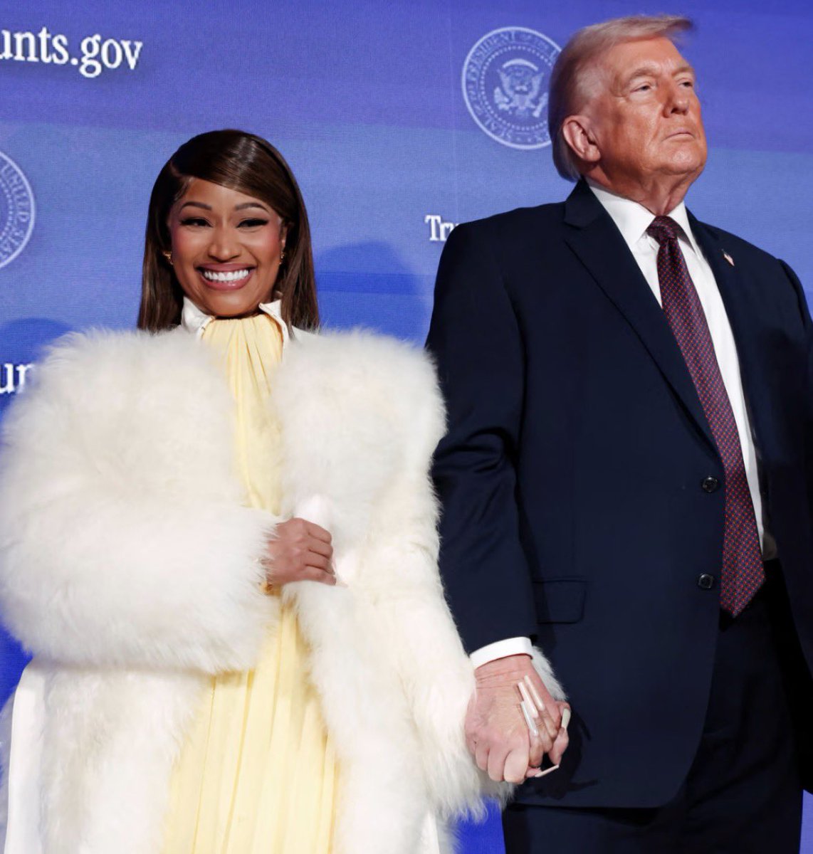 Popstargram's tweet photo. The Trump administration is set to host a $1 million small-business pitch competition in Washington next month, with Nicki Minaj joining the judging panel as one of three judges. https://t.co/37Fib58Zi0