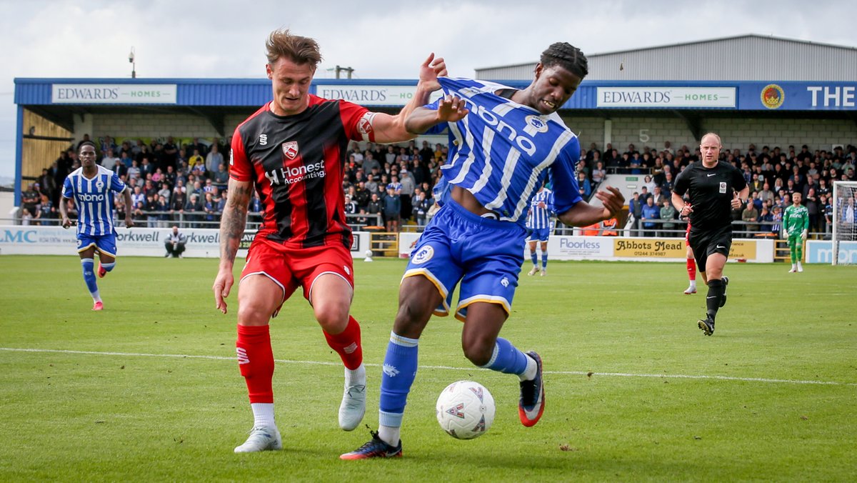devarick's tweet photo. One goal enough to win it for Morecambe. An opportunity  to get back to winning ways in the North East on Saturday.
@ChesterFC 0 1 @MorecambeFC 
💙🦭💙
gallery 👇
https://t.co/CZvklOWNTN https://t.co/Np2sdhoZMf