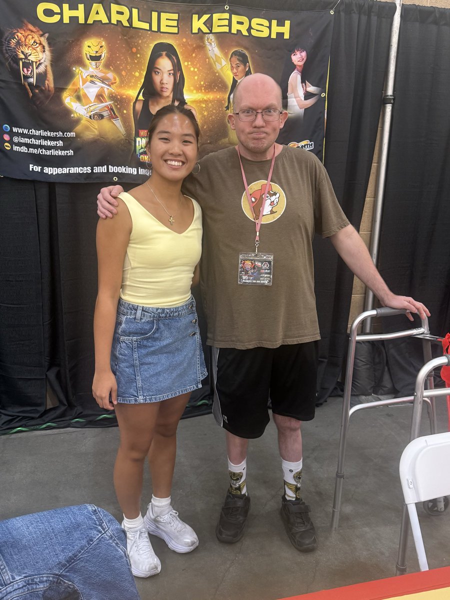 Mcwhittle2010's tweet photo. So hopefully after my knee surgery even if has to be postponed till next year, to get my A1C down to 7.5 to be reasonable for less of a infection from the surgery, hopefully I won’t be needing my walker for @PowerMorphicon 2028. All three wer super chill. I made a friend in @CHIBAREI_DURGA, I did talk to @HunterDeno_ more than I did with Charlie, but Hunter was more of a connection in talking for some reason. Overall I think the 2026 PMC was definitely better then the 2016 one I attended
