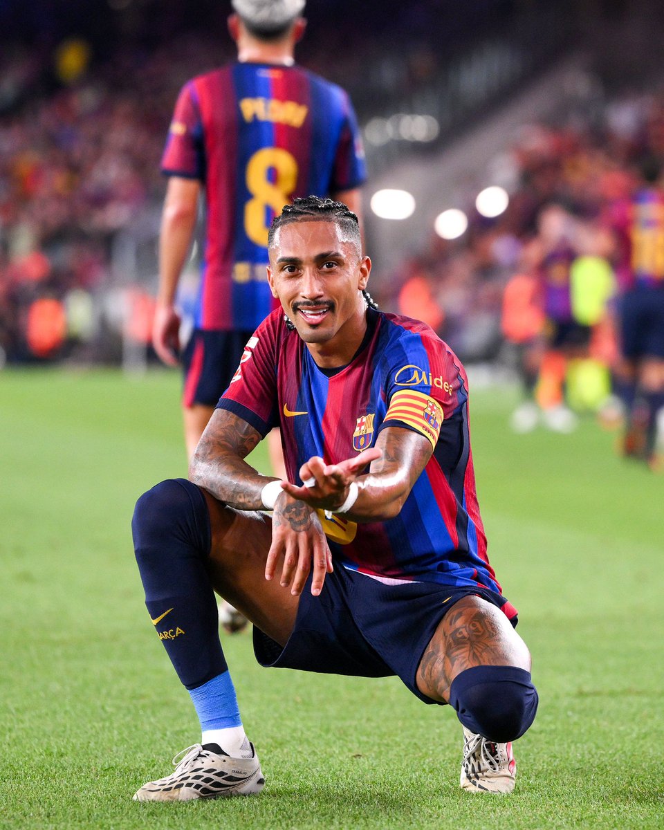 ActuFoot_'s tweet photo. La puissance offensive du Barça 🥵💙❤️ https://t.co/KiwPpfcPuJ