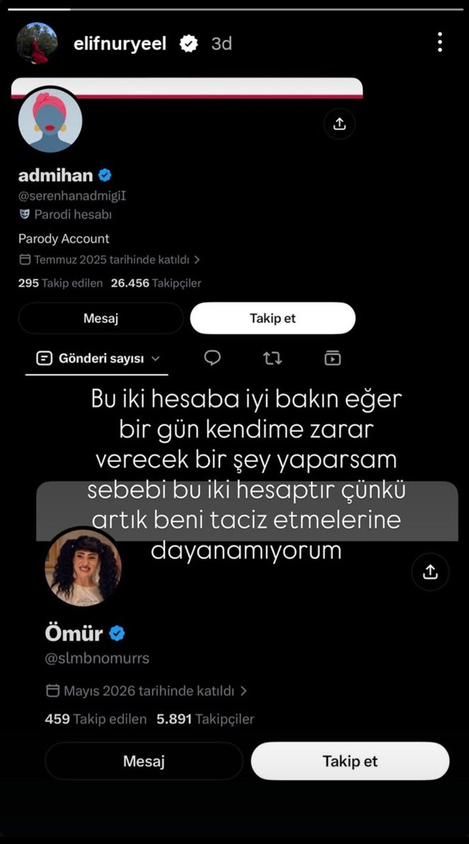 Mamoste96544's tweet photo. Elif’in yazdıklarını hem çok üzülerek hemde öfkelenerek okudum Taş olsa çatlardı çok bile dayandı Elif bu sistematik tacizler karşısında Kadınlarin asağılanmadığı taciz edilmediği öldürtülmediği bir ülkede yaşamak istiyorsak bu tür ucubelere hep birlikte dur demek zorundayız https://t.co/9vDMZMRsZo