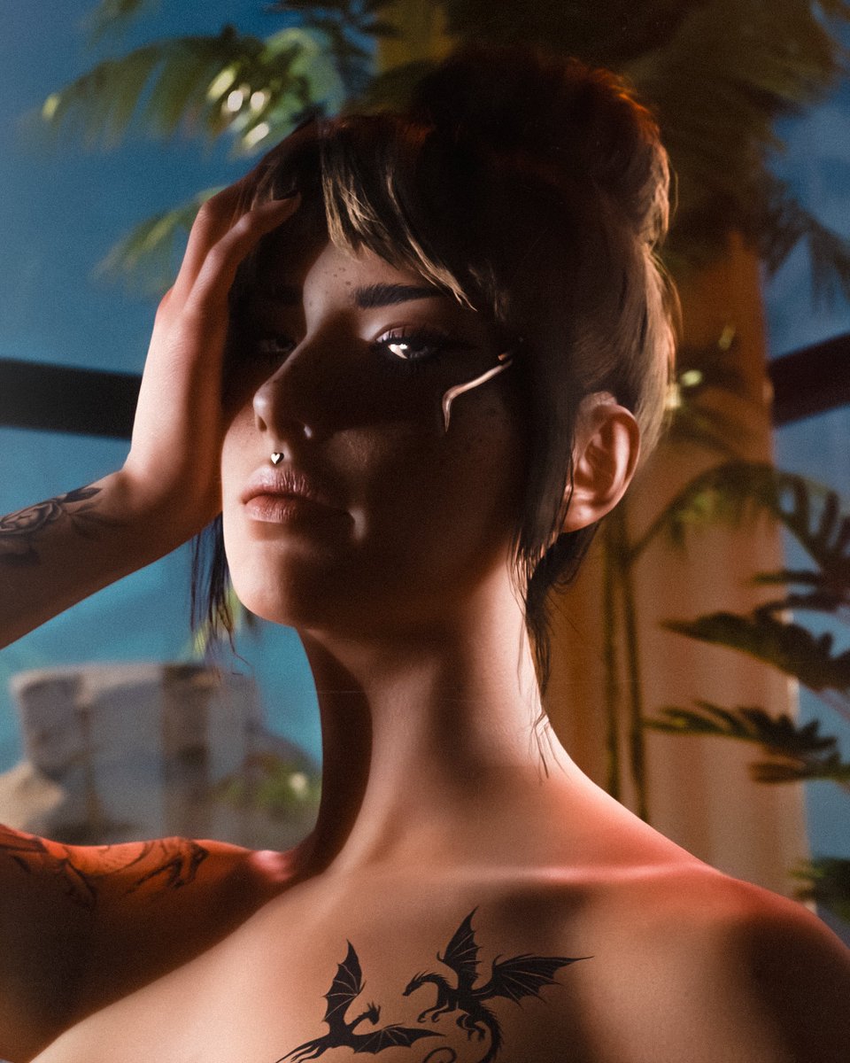 ntzin1912's tweet photo. Roxy belongs to @roxysworld77 

#Cyberpunk2077 #VirtualPhotography https://t.co/J3j6wZNjv4