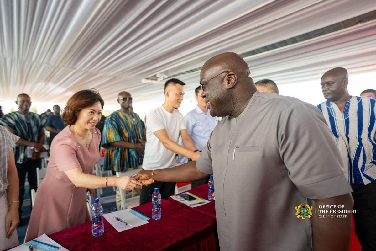 JDebrahofficial's tweet photo. At the launch of the Greenhouse Large-Scale Modern Forestry and Livestock Development Project, I welcomed the investment and its potential to create jobs, strengthen agriculture and expand opportunities for Ghanaian businesses and young people. #ResettingGhana #InvestInGhana #JobCreation