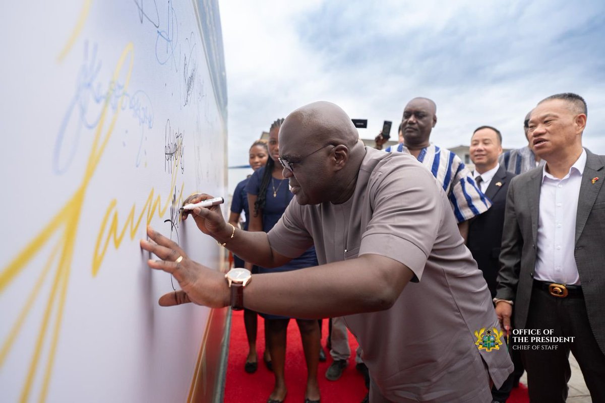 JDebrahofficial's tweet photo. At the launch of the Greenhouse Large-Scale Modern Forestry and Livestock Development Project, I welcomed the investment and its potential to create jobs, strengthen agriculture and expand opportunities for Ghanaian businesses and young people. #ResettingGhana #InvestInGhana #JobCreation