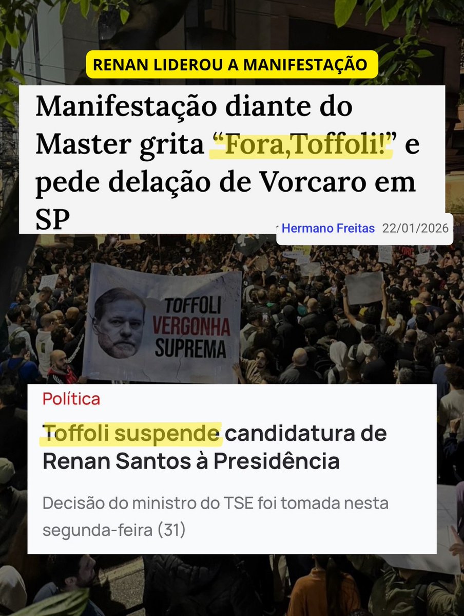 ProfMichael92's tweet photo. @CNNBrasil #FechadoComRenan14 
#SomosTodosRenanSantos14 https://t.co/DBnI5DyA50
