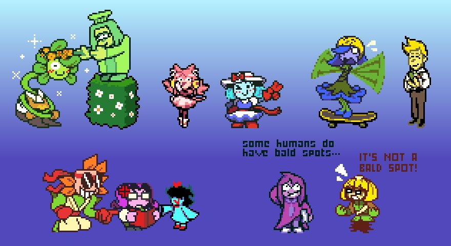 RenatoMadguy's tweet photo. What if they met. (1/2)

#Deltarune https://t.co/Q16eWcWVVA