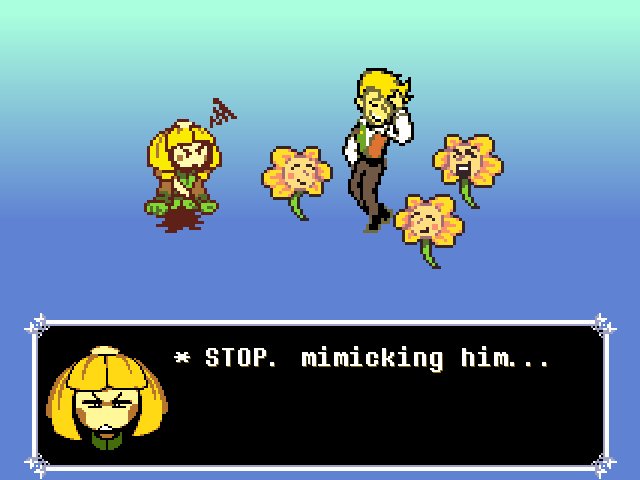 RenatoMadguy's tweet photo. What if they met. (1/2)

#Deltarune https://t.co/Q16eWcWVVA