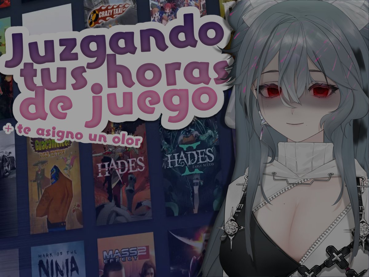 RirikaBitter's tweet photo. El día Martes 1/9 voy a juzgar tus horas de juego en steam

¿Como? Muy simple, solamente debes comentar aquí  una captura de tu biblioteca de steam ordenada en horas de juego

¡Estare en Stream juzgando y dándole un olor a tu biblioteca! Tienen tiempo hasta las 22PM Arg del 1/9
