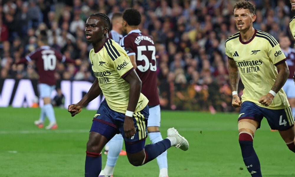 LaTribunahn's tweet photo. 🎉 ¡El Arsenal sorprende en un duelo intenso! Un gol en el minuto 58 les da la victoria. ¿Quieres saber más? ⚽️✨ https://t.co/2PTxJSSDuI https://t.co/XCo0D3vzA2