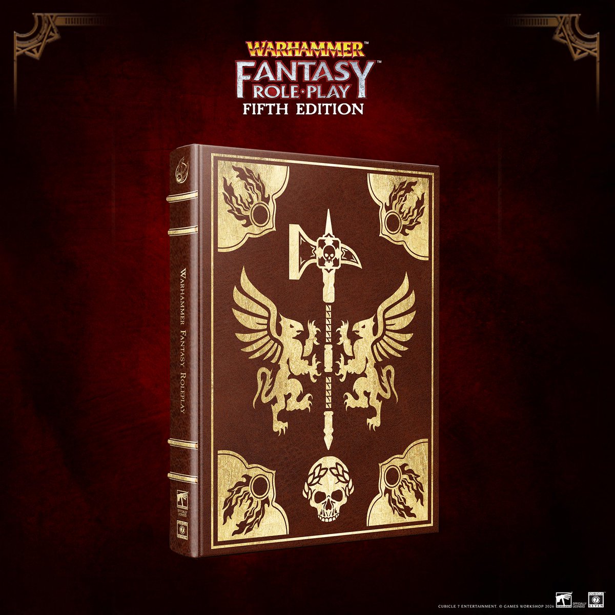 cubicle7's tweet photo. The time to return to the World of Legend is approaching. 
​
​Pre-orders for Warhammer Fantasy Roleplay Fifth Edition will open on September 1st: https://t.co/e7zjLZlPLj https://t.co/xsH3Xy9k9U