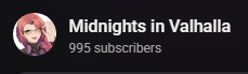 MidinVal's tweet photo. It's been over 3 years now since I posted this video to show to my viewers the Midnight Bar. Surreal to think from when it started to now. I still get people telling me how much it's influenced them (hopefully in a good way lol).

Anyways, I'm 5 away from 1000 on Youtube lol https://t.co/kkB66aefyN