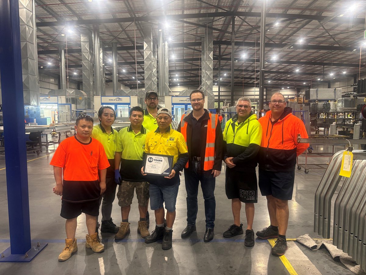 CharlottMoby's tweet photo. Congratulations to Kou on 10 years of service with Triple M! A valued, dedicated member of our Production team, Kou is always reliable and quality-focused. We’re grateful to have him on the team! https://t.co/MXQdiJ81qP