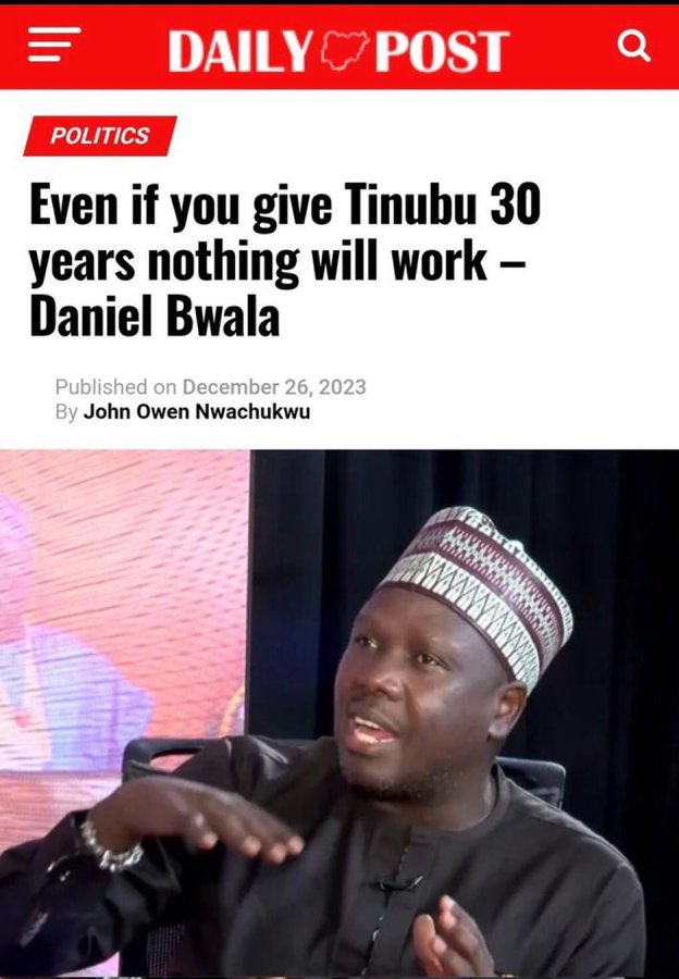 TimedFrank's tweet photo. @PeterObi Tinubu is cold.

Tinubu is a fraud. 

Tinubu is incompetent.

Tinubu is a massive failure. https://t.co/3EITtzsh06