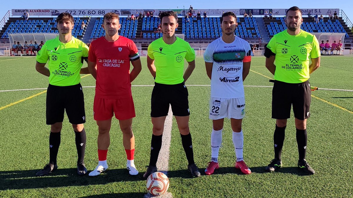 ARBNavalmoral's tweet photo. Moralo CP VS CF Jaraíz, Amistoso
Árbitro: Jayro Muñoz García
Asistente 1: Andrés David Barroso González
Asistente 2: David Durán Padilla https://t.co/0bYKFt8A61