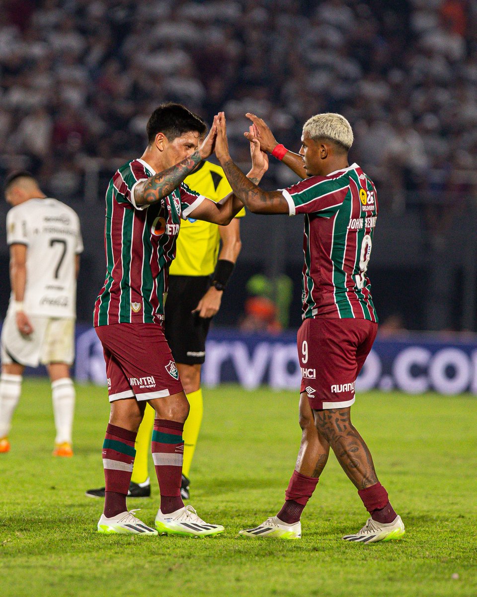 FluminenseFC's tweet photo. Três anos de uma classificação memorável no Paraguai! 😮‍💨😮‍💨

#NesteDia https://t.co/Pkc6tPDqr6