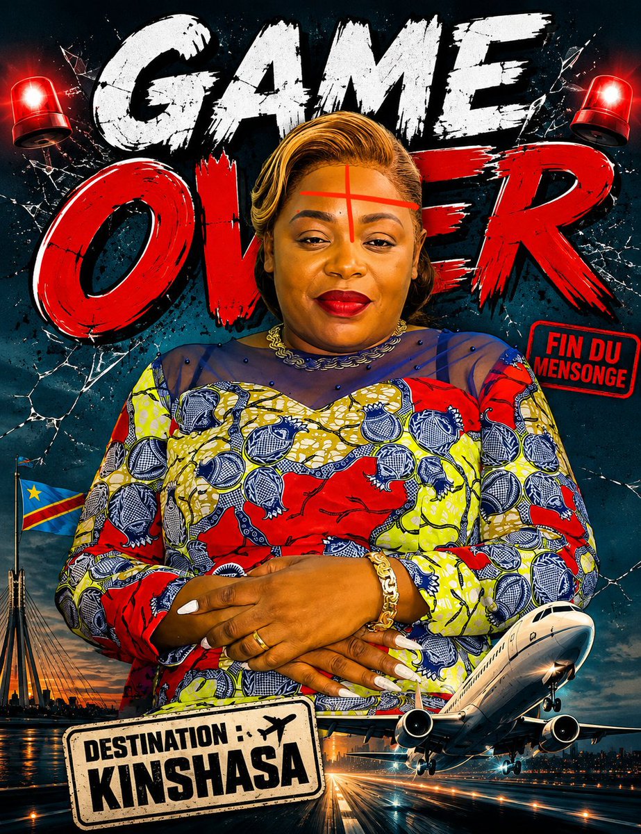 Darlinbaseya3's tweet photo. #Steve_Wembi_Bibi_Kapinga_pero_Luwara_Il_est_23_heures, heure de Kinshasa. Denise Mukendi Dusauchoy vient d’atterrir à l’aéroport international de N’djili, à Kinshasa Ewoueee!!! https://t.co/xd5qb60h4N
