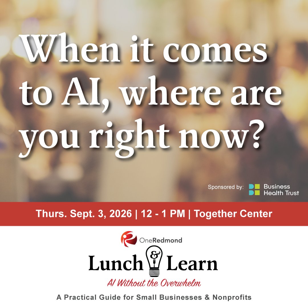 OneRedmond's tweet photo. Be honest: when it comes to AI, where are you right now?

A) Already using it every day
B) Experimenting, but not sure I’m using it well
C) Interested, but overwhelmed by all the options
D) Still wondering what it could actually do for my organization

https://t.co/UjoaG2N9b9 https://t.co/t9UhlR0pJk