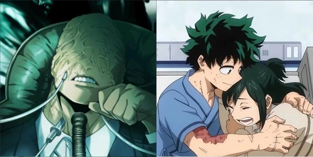 Mangaic2's tweet photo. Why didn't AFO go after Deku's mom to get to Deku? https://t.co/xvsacM9huH