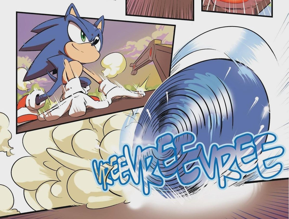 PrettyFluffyBoy's tweet photo. Silver spindashes differently than other hedgehogs.

Sonic describes the technique as a somersault combined with a run. He crouches, curls up, and rolls.

In 06, Silver can't do a spindash. In later entries, Silver uses psychokinesis to lift himself up in a midair tuck and roll. https://t.co/05E3u8EuoL
