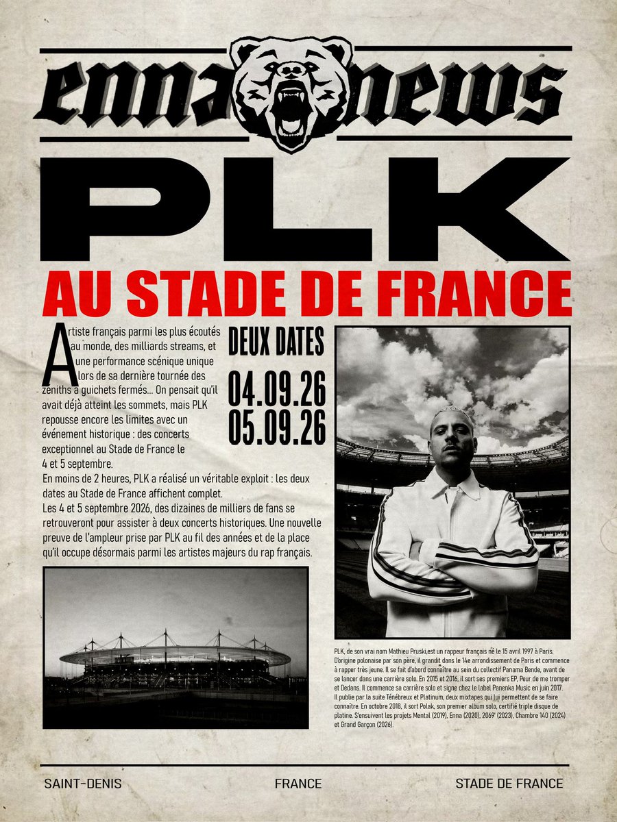 60SecondesPLK's tweet photo. J-3 🏟️ https://t.co/GacBcpWJes