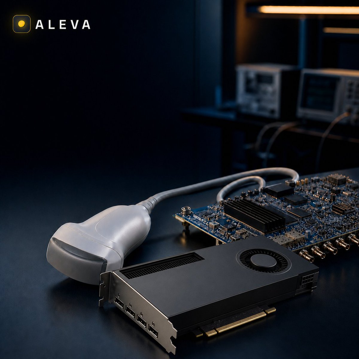 AlevaTech2026's tweet photo. An ultrasound product may look simple from the outside. Inside, the probe, analog front end, beamformer, acquisition electronics, mechanics, and software all have to fit together from the start.
Small engineering decisions can have a large impact on the finished system—especially signal integrity, thermal limits, form factor, and the way imaging data is processed.
At ALEVA, we work with OEM and ODM teams on purpose-built ultrasound platforms. Our work includes probe and transducer integration, electronics, embedded software, and imaging workflows.
If you are developing a new ultrasound platform, share your requirements with us. We can discuss the architecture and the practical trade-offs involved.
https://t.co/g0T7vH3Uls 🇺🇲 
#Ultrasound #hashtag #MedicalImaging #MedTech #hashtag #OEM  #ODM