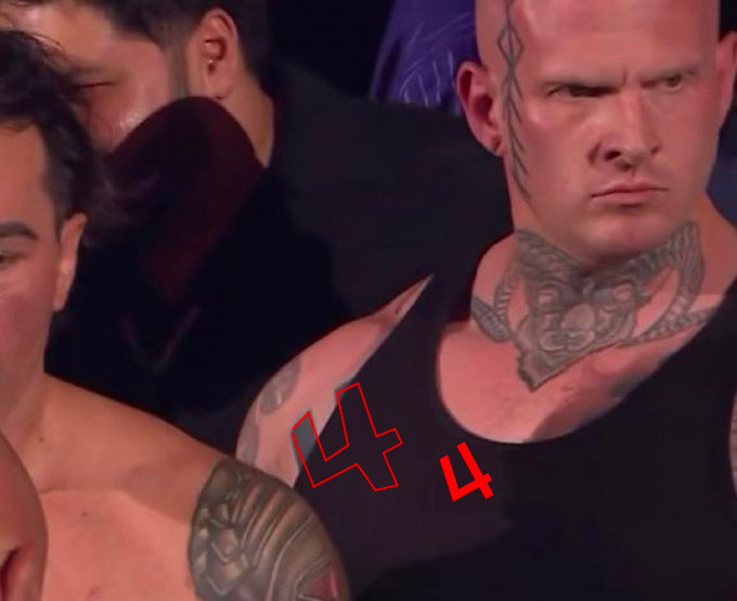 HHoganHH's tweet photo. @Allagash22 @Feh_fpl @king_saltine you're right its actually a number 4.

i think its because hes a big guy (4u) https://t.co/N1wOLngc0L