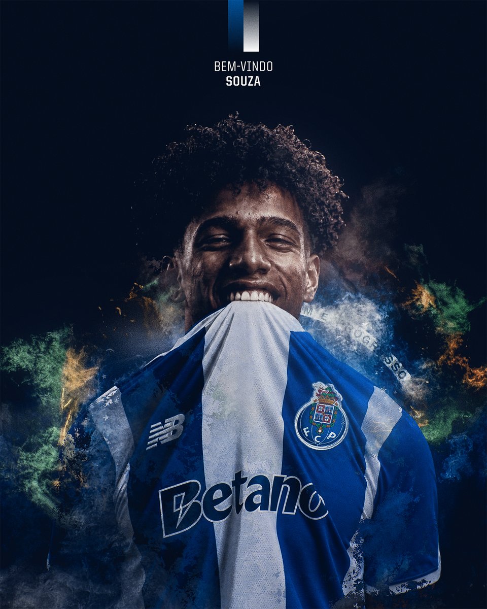FCPorto's tweet photo. Chegou o momento 🇧🇷

Bem-vindo, João Souza 💙 https://t.co/jxzfsD3eUs