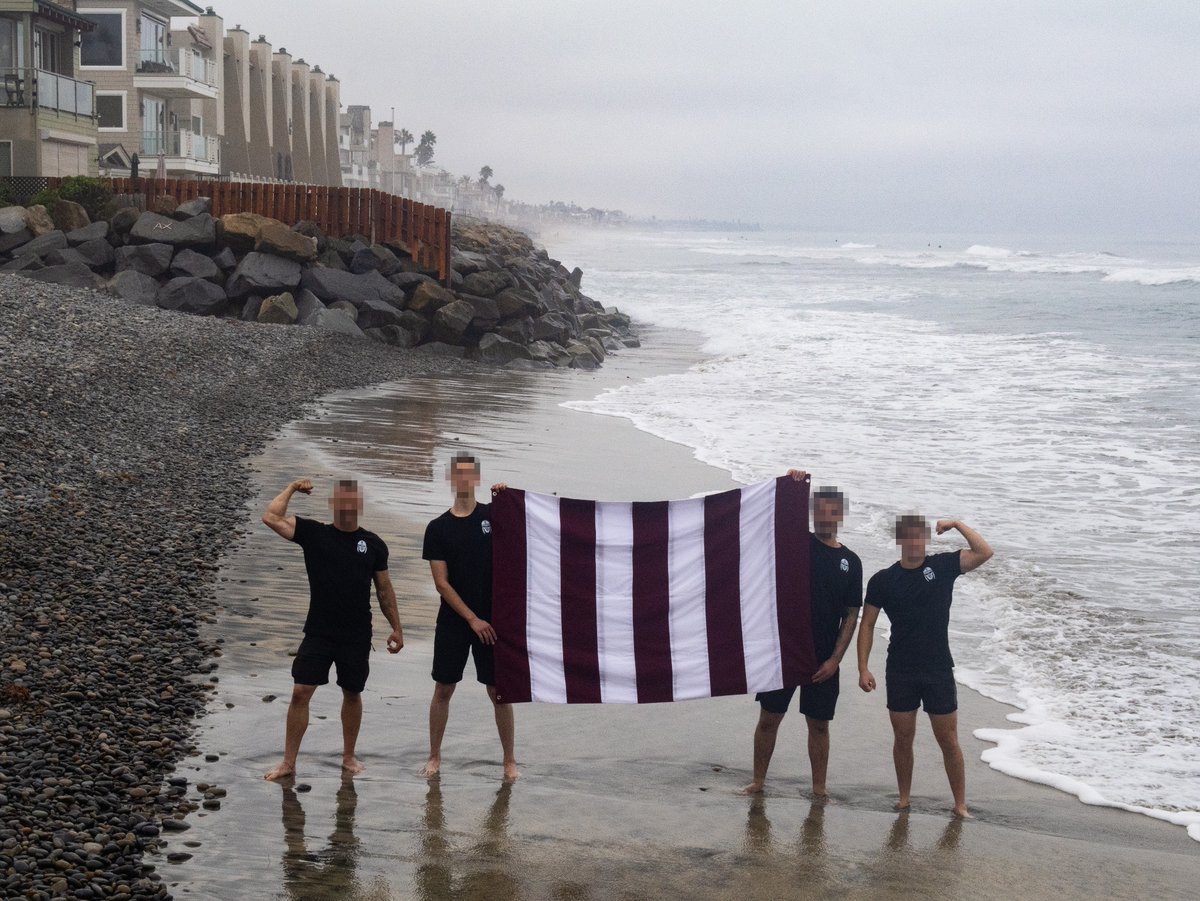 FolkishVanguard's tweet photo. The Folkish Vanguard of America cultivates the physical and moral strength required of men resolved to secure their people’s future and stands firmly committed to the nationalist cause.

In furtherance of that mission, fighters from Southern Saxon and Sons of Hengist traveled to Southern California to compete at the fifth annual Frontier fighting event, hosted by SoCal Active Club.​​​​​​​​​​​​​​​​​​​​​​​​​​​​​​​​​​​​​​​​​​​​​​​​​​

@FolkishVanguard