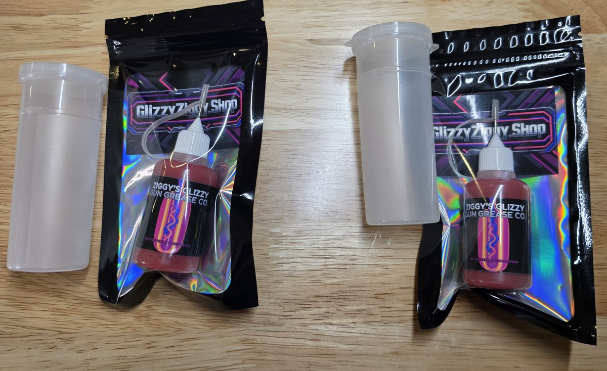 ZiggysGlizzy's tweet photo. GIVEAWAY TIME since we hit 750 followers! 
We have 7 winners:
2 will get bottles of grease + protectors (I'll let you select stickers from the full drawer of them yourself.)
5 will get packs of stickers

If we hit 1000: A single grand prize of a $100 + free shipping order credit. If we hit it by Friday I'll add in a second winner! (Plus anything else whoever wants to tag in on and add in, just send me a DM.)

Ends Friday 9/4/2026 @ 5PM PDT.

Here are the rules: 
You should know what to do to enter, if not, people please help out those who don't!
