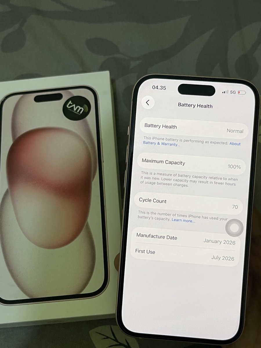_jhubbies's tweet photo. @ourskyou WTS DIJUAL IPHONE 15 PINK 128 MULUS 10000%

BH 100% 
Garansi on july 2027
Kondisi fisik dijamin mulus 10000% bener bener like new
Kelengkapan dus full set (include nota pembelian)

10.5jt angkut
ga nego free adaptor ori 🥰
bisa cod sekitar tangerang alsut, ciledug, cipondoh https://t.co/gCTVCzRnSF